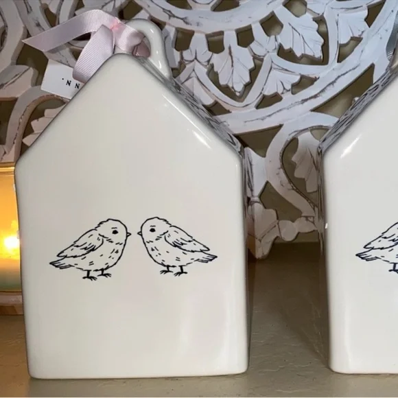 Rae Dunn Mama Bird Birdhouse - Picture 4 of 5